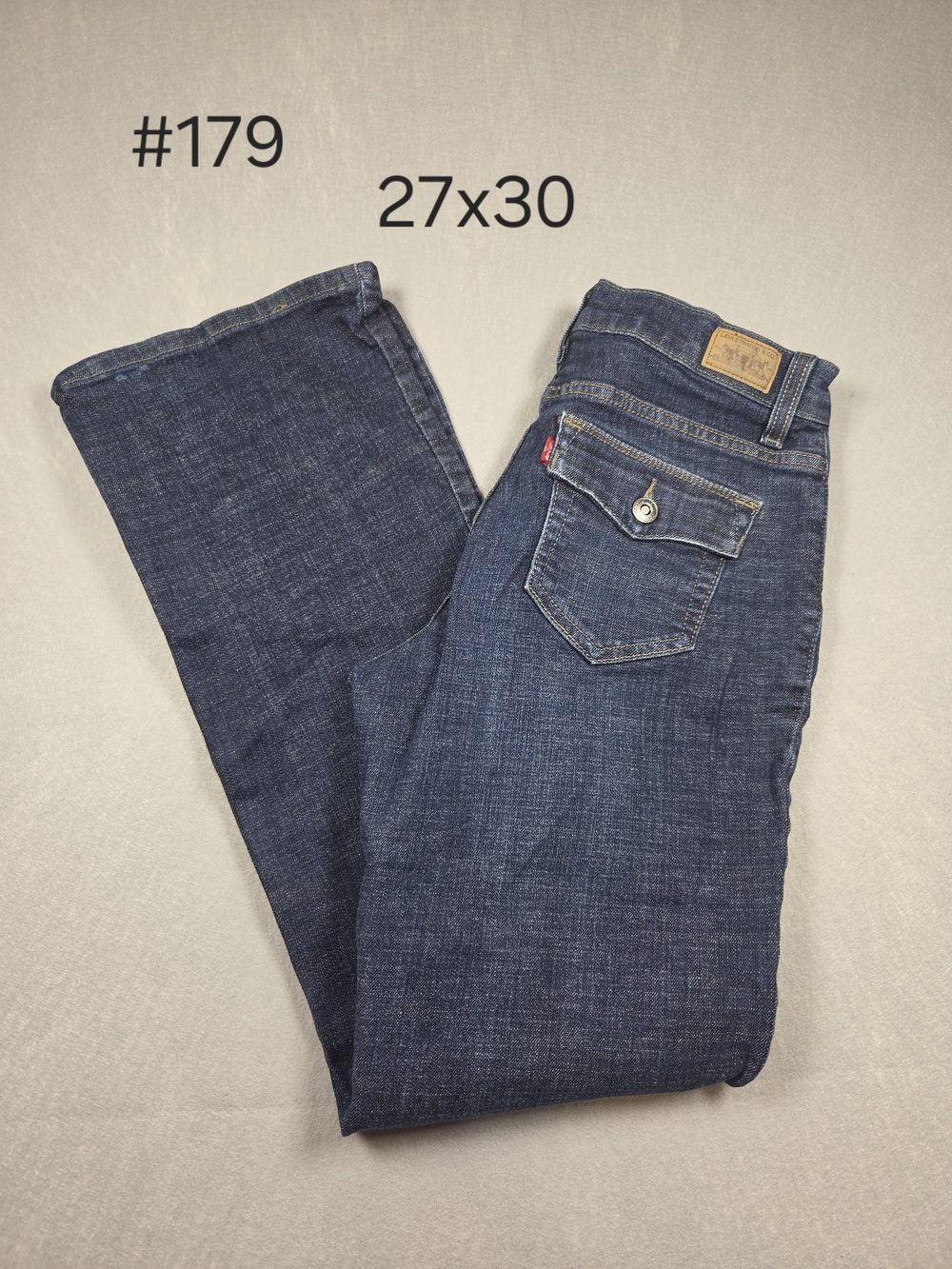 Levi’s 512 Perfectly Slimming Boot Cut Jeans Size 6M Dark Wash Denim